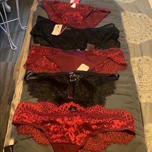 5 pair Gorgeous panties NWT